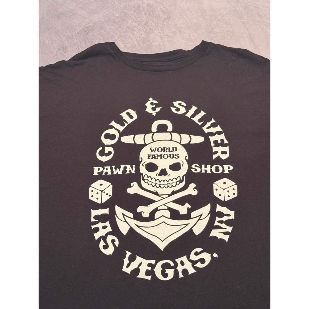 Gold & Silver Pawn Shop Las Vegas black unisex size‎ 3X